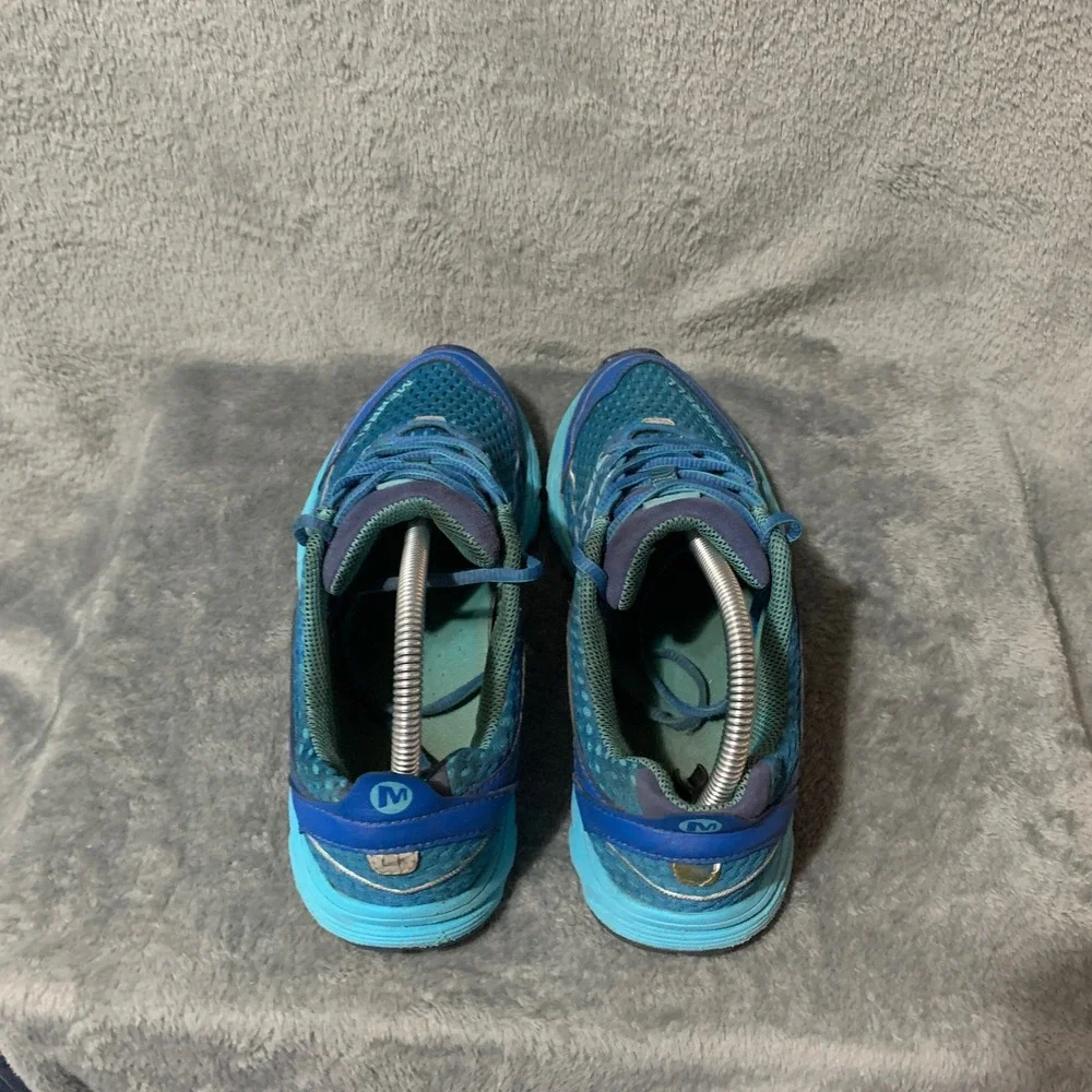 Merrell Mix Master Move Glide 2 Womens Blue Trail Running Shoes J57166 Size 9.5